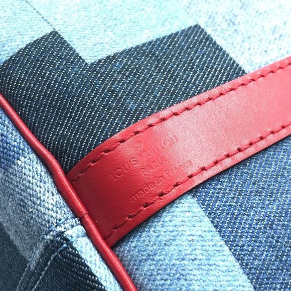 Louis Vuitton Monogram Denim Speedy Bandouliere 30 Shoulder Bag - Picture 5 of 8